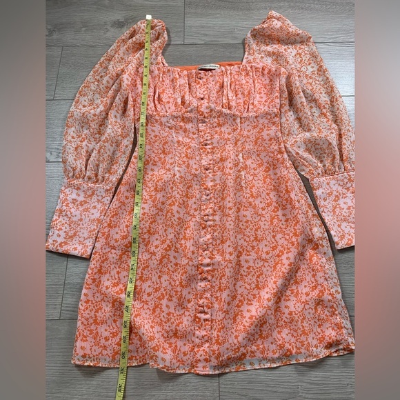 REVOLVE The East Order Bianca Orange Mini Dress - Picture 11 of 13